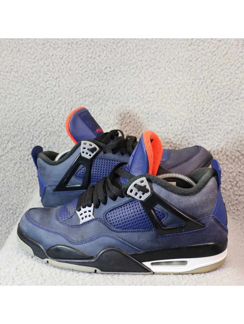 Jordan 4 Retro Loyal Blue Winterized Men sz 11 GUC